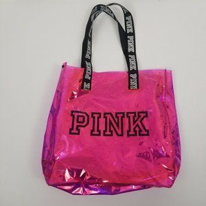 Victoria's Secret PINK Holographic Tote Bag